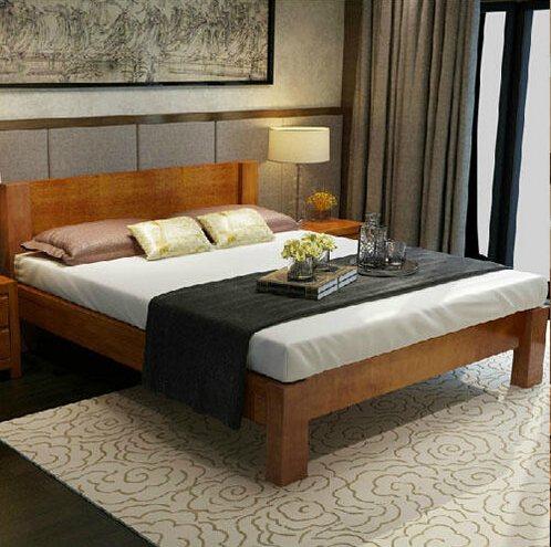 椰棕床垫配中式床架